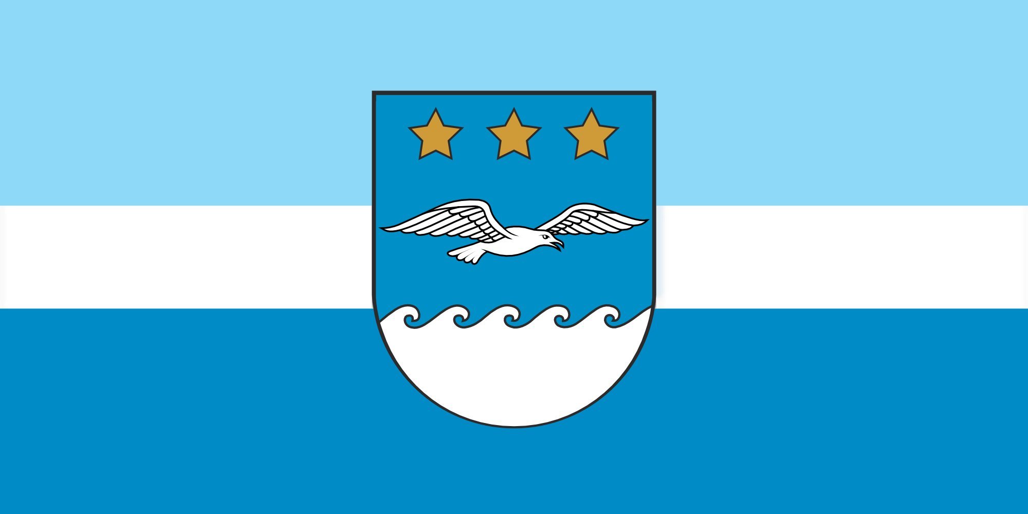 Grand drapeau Jurmala pour décorer votre salon ou pavillon de jardin