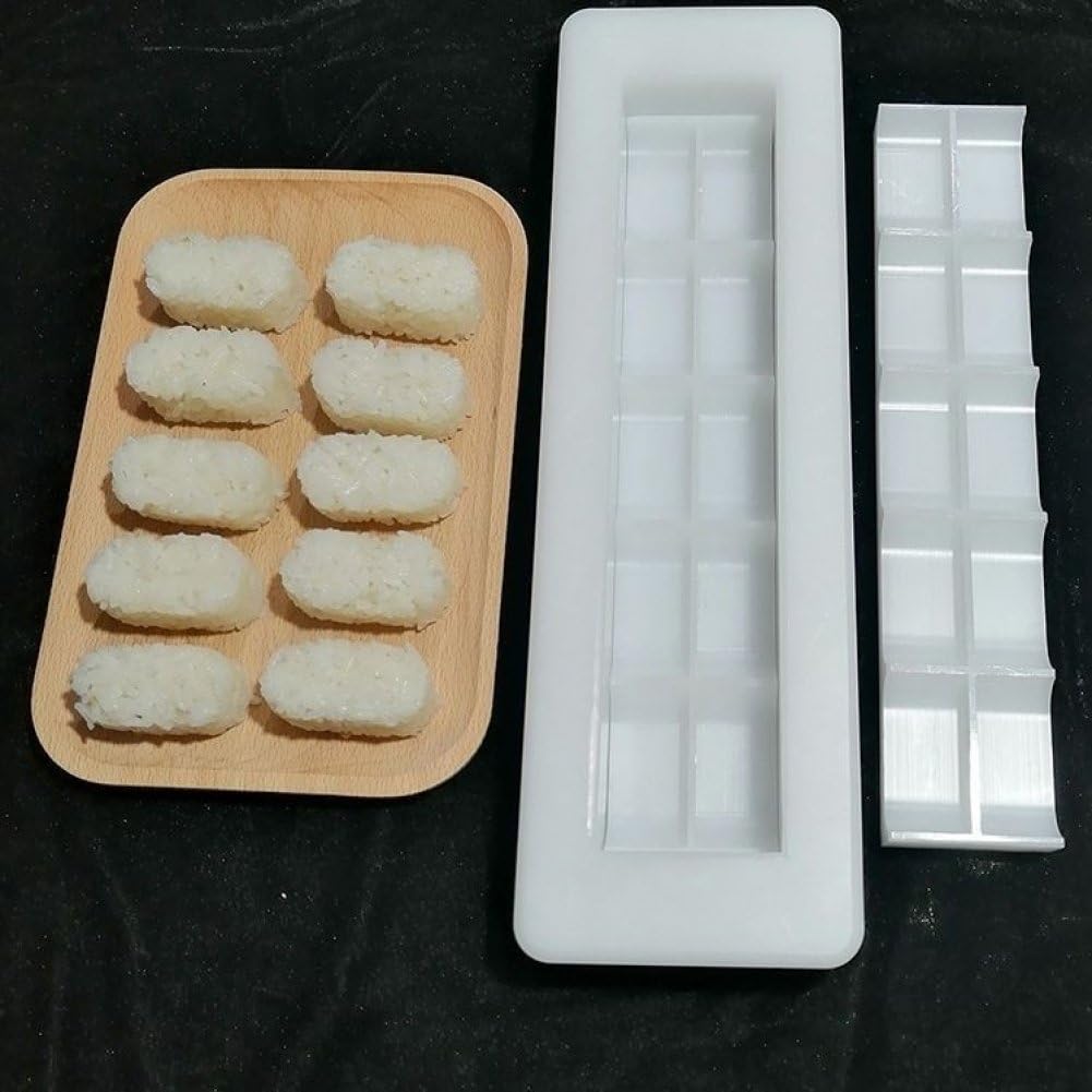 Japońska forma do sushi japońska forma Onigiri prostokątna prasa do sushi forma do robienia kulek ryżowych narzędzie kuchenne do kuchni domowej