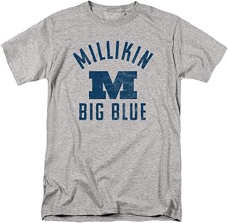 Millikin University Official Millikin Big Blue Logo Unisex Adult T Shirt
