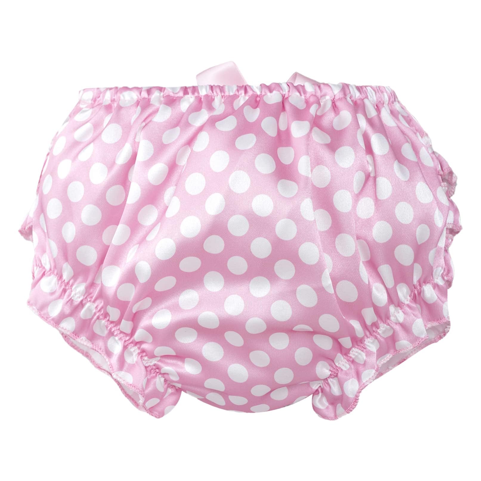 Biancheria intima da bambina, con volant, mutandine in cotone per pannolini
