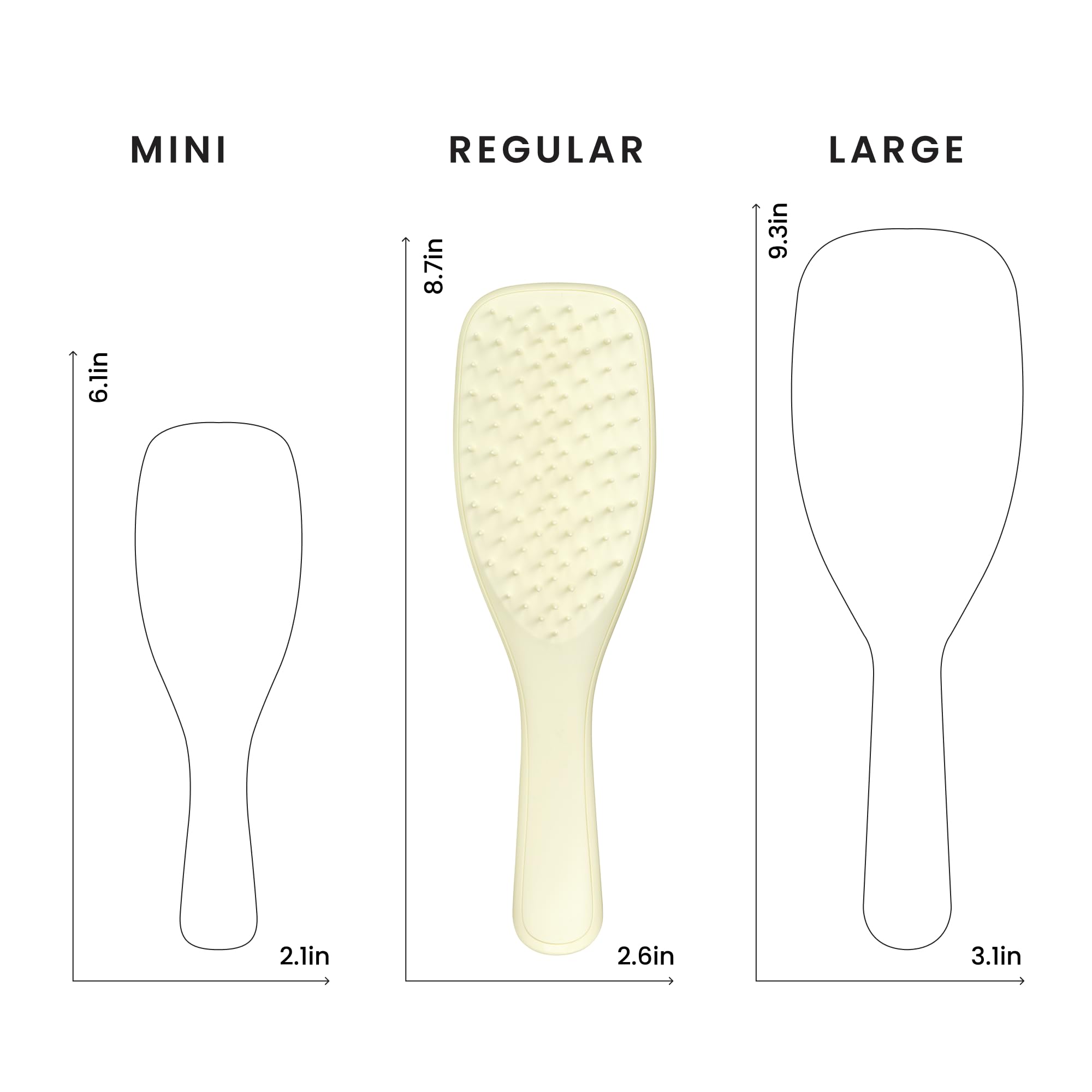 Tangle Teezer Extra Gentle Ultimate Detangler - o wyjątkowych szeroko rozstawionych ząbkach do delikatnego i skutecznego rozczesywania - zmniejszająca wypadanie i łamanie się włosów - Rumiankowa żółć