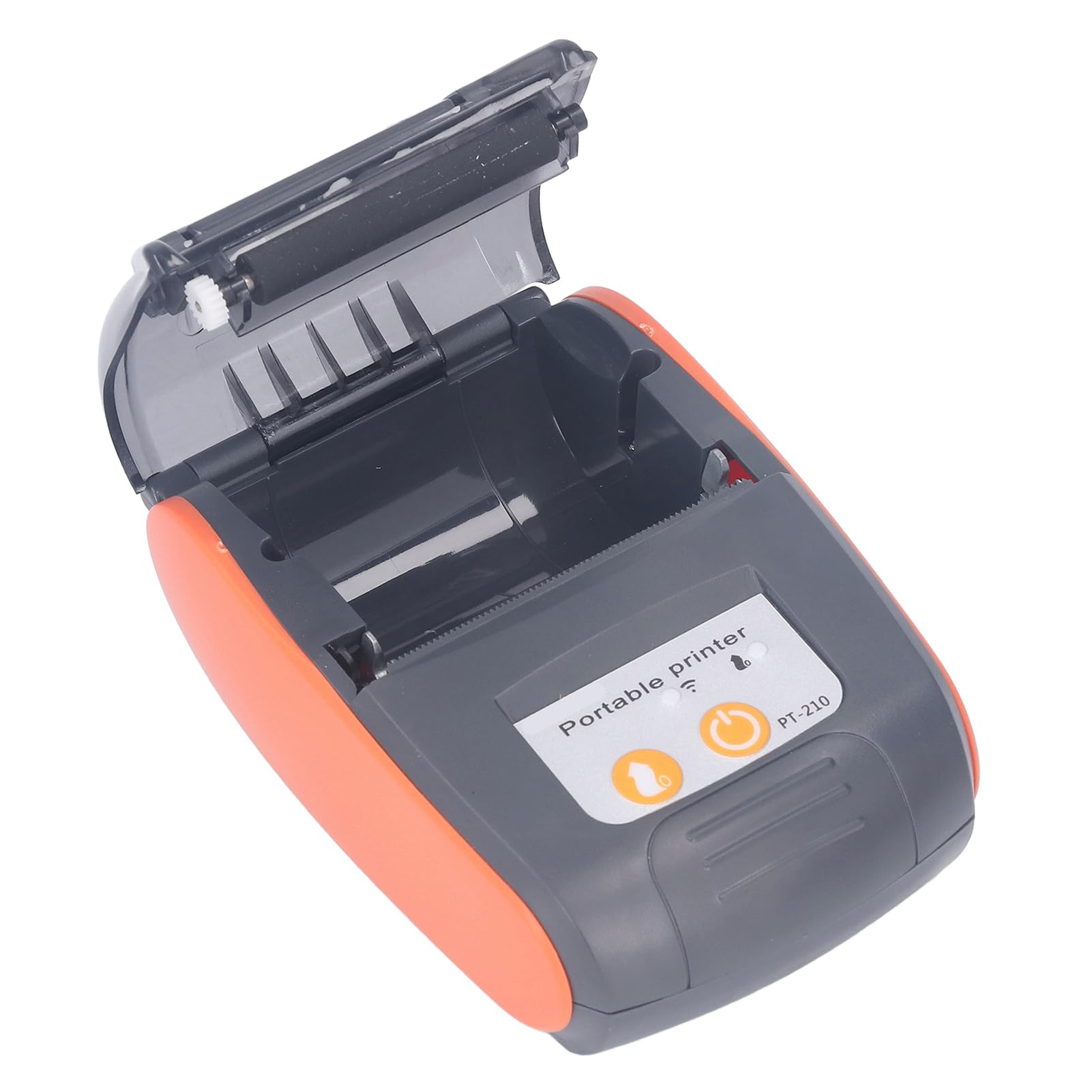 Fafeicy Stampante Termica Tascabile Bluetooth per Ricevute 90mm/s 203 DPI Portatile con Custodia Batteria 1500mAh