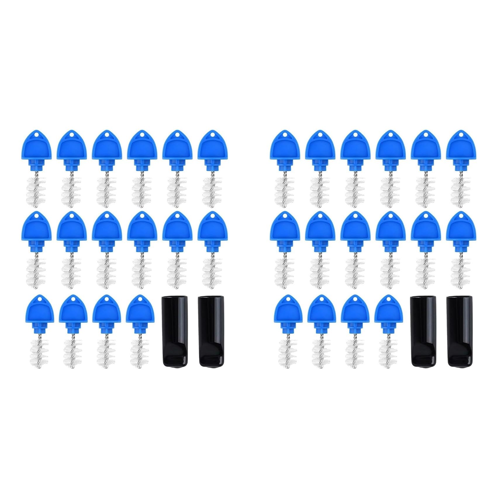 Jnchdghwa Beer Tap Plug Brush 36 Pack for Draft Beer Faucet Cap Plugs Cleaning Tap Rubber Stopper Plug Cover Beer Tap Plugs