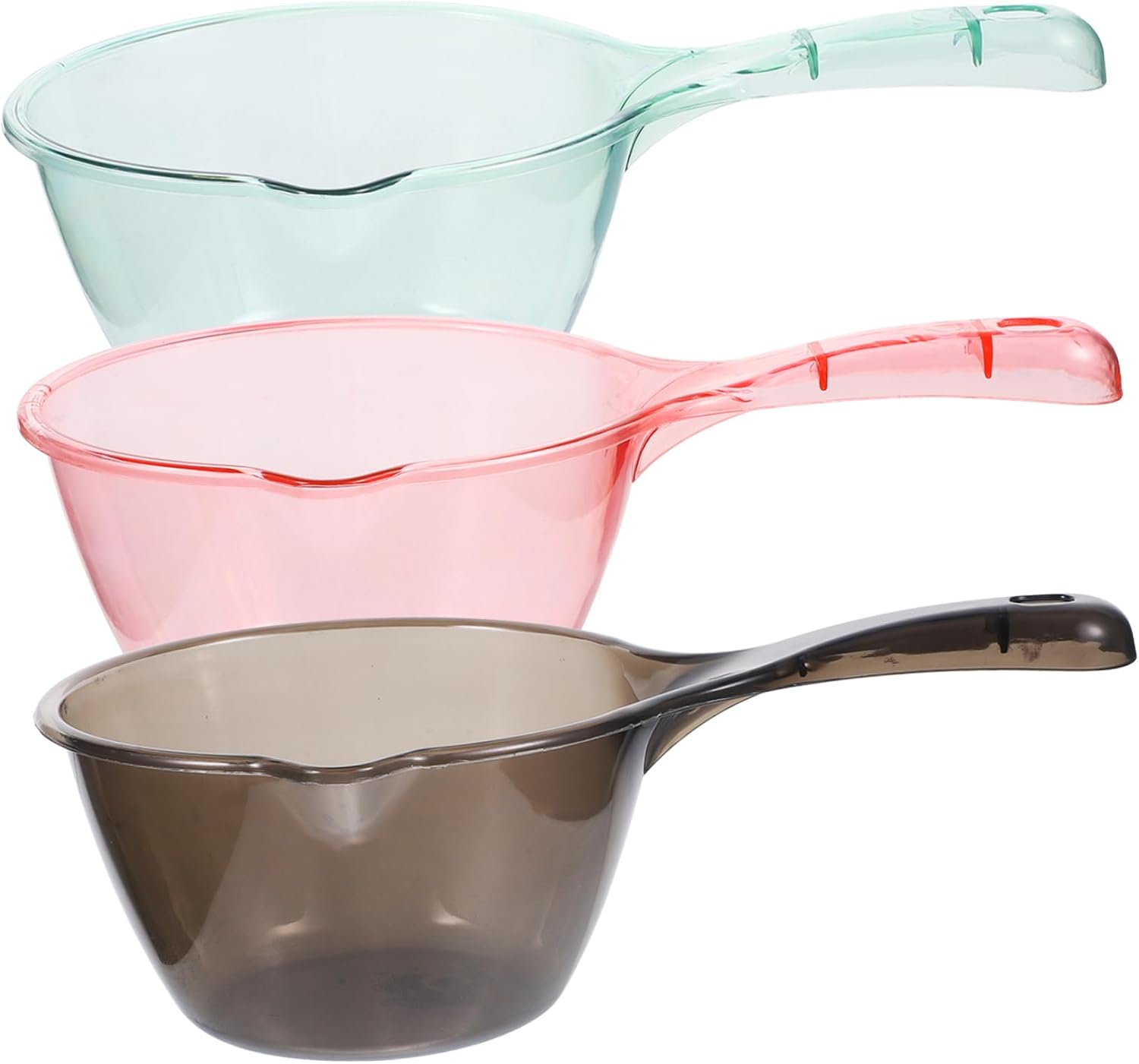 3pcs Plastic Water Ladle Scoop for Home and Gardening Use