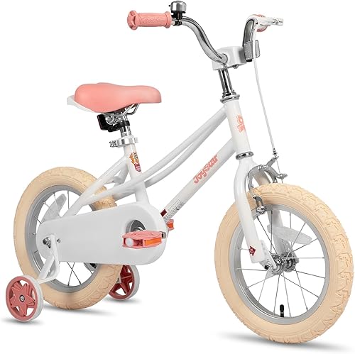 JOYSTAR Bicicleta para niñas de 2 a 12 años de edad, bicicleta para niños de 12 pulgadas, 14 pulgadas, 16 pulgadas, con ruedas de entrenamiento y