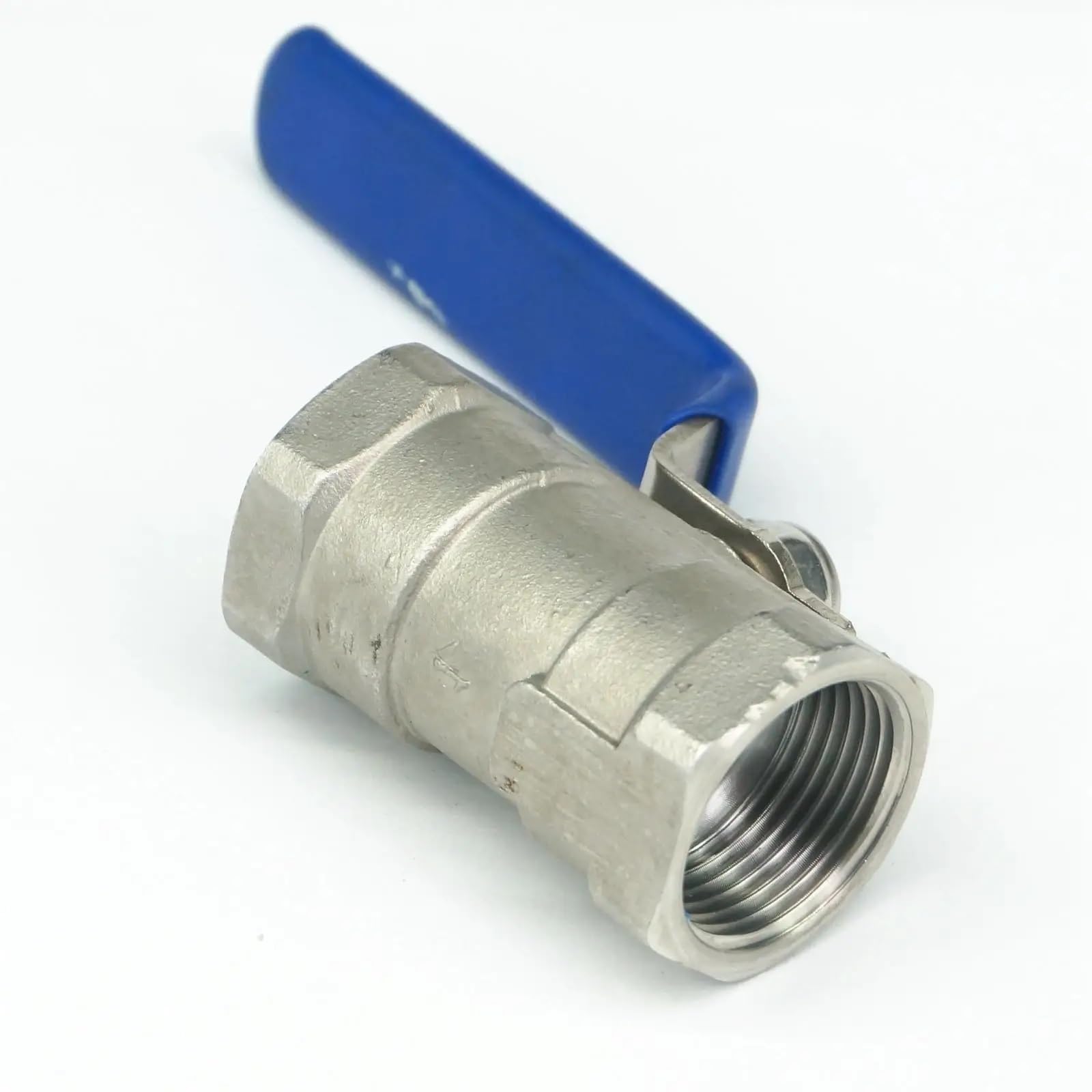 Robinet à bille 1/2 pouce en acier inoxydable 304 à alésage réduit 1 pièce