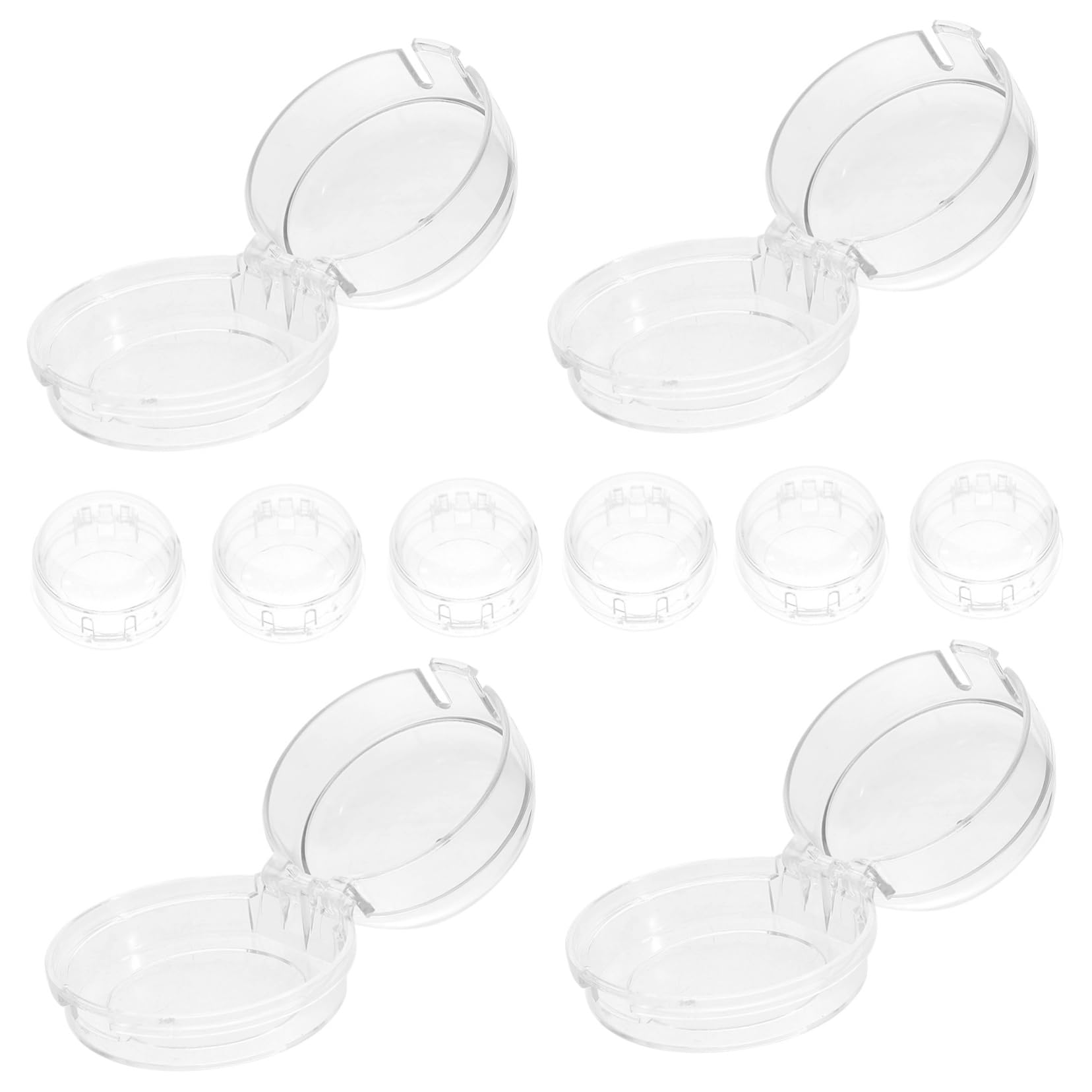 FOYTOKI Childproof Knob Covers for Gas Stove Pack Stove Knob Proofing Covers for Protection