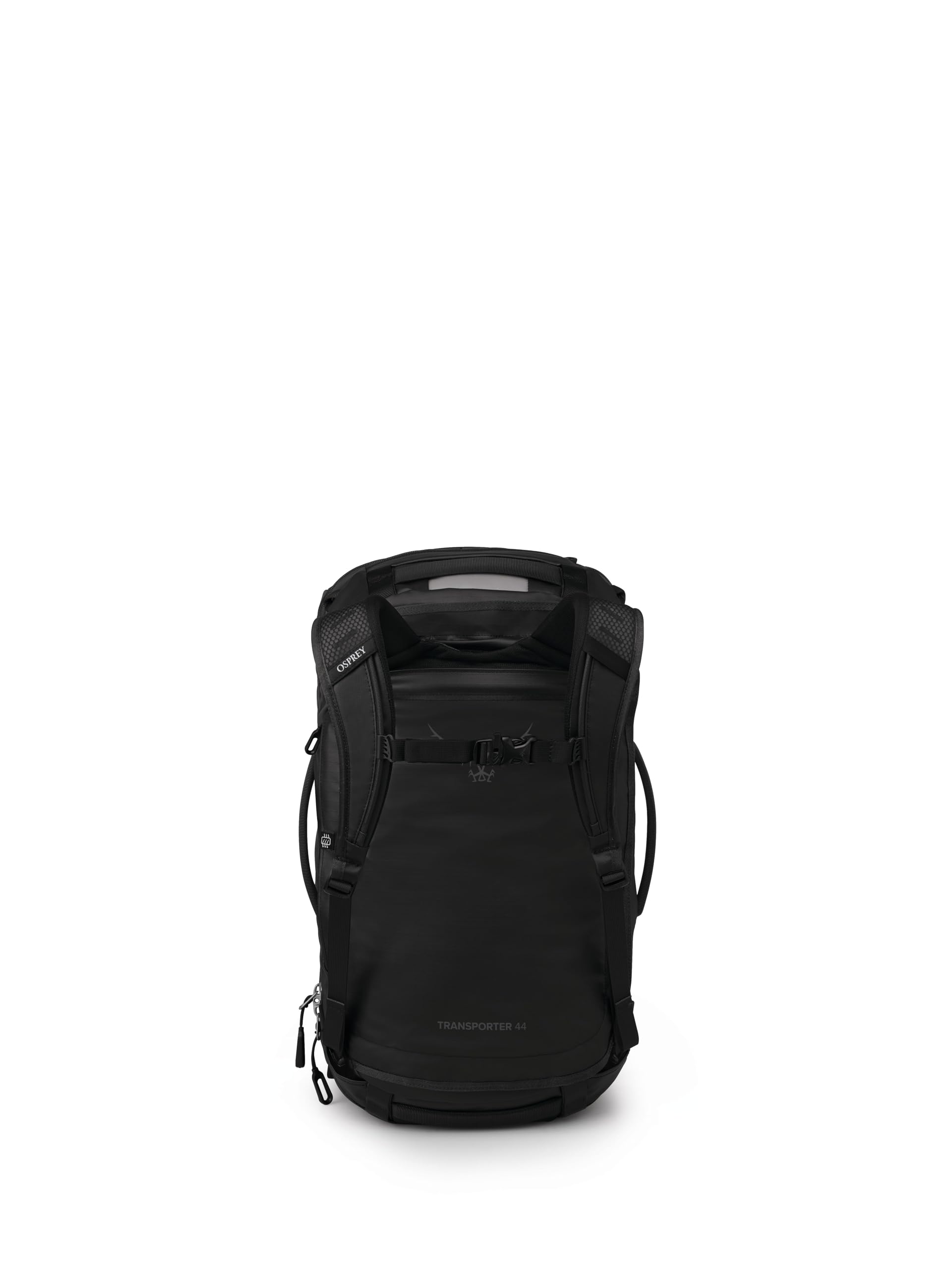 Osprey Transporter Squffel 44L - Trwała, Kwadratowa Dzielona Torba Podróżna, Raven Black