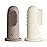 Moonkie Baby Toothbrush Finger Toothbrush Oral Cleaner Kit for 3 Months +, 2 Pcs (Warm Taupe/Ivory)