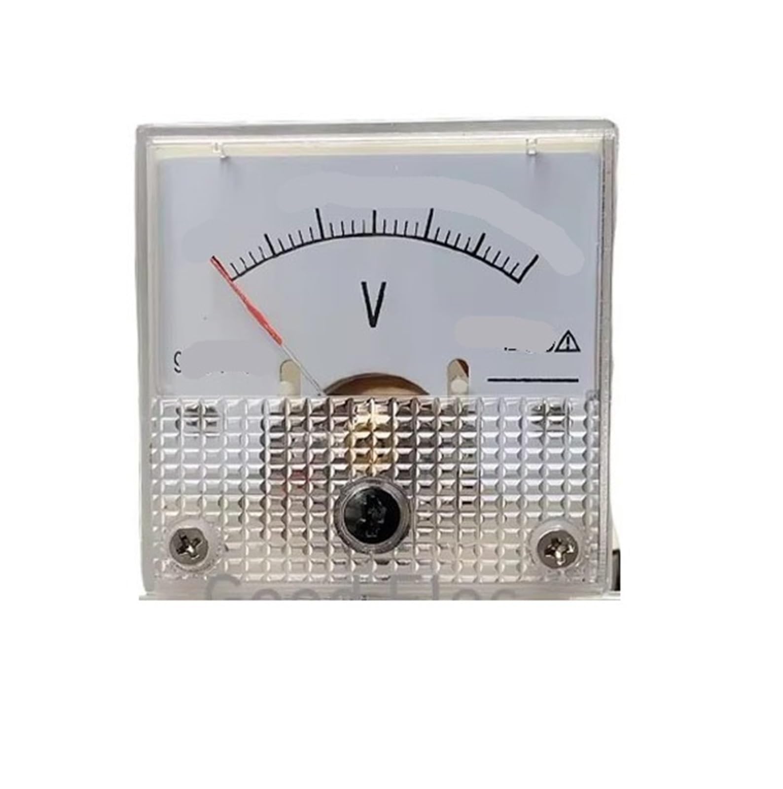 Voltmètre 91C4-V 45x45 mm 20A pour mesure de tension analogique