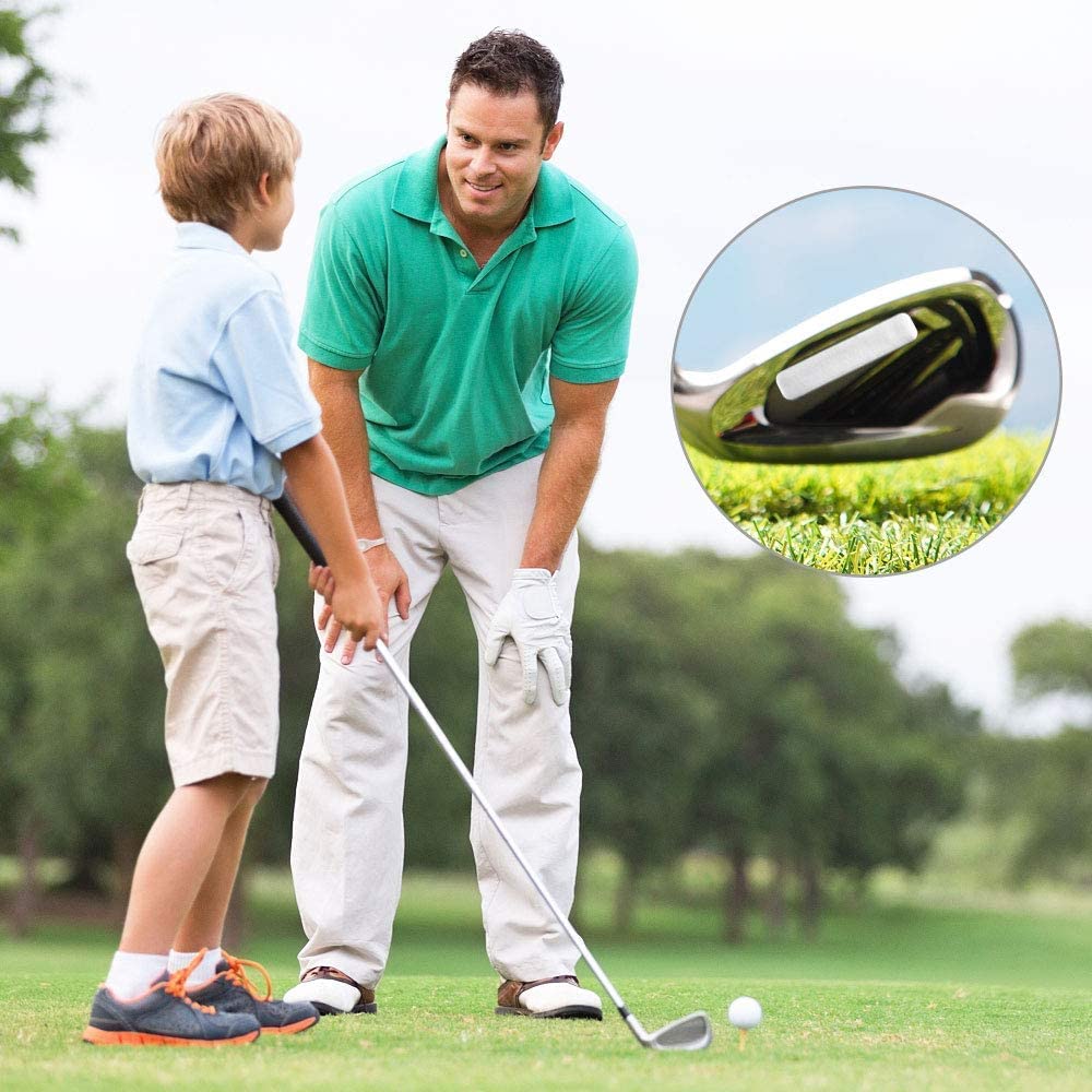 Nastro di Piombo da Golf,12 Strisce Nastro in Piombo Appesantito Nastro Piombato Tennis Nastro ponderato in Piombo per Racchetta da Tennis e Mazza da Golf