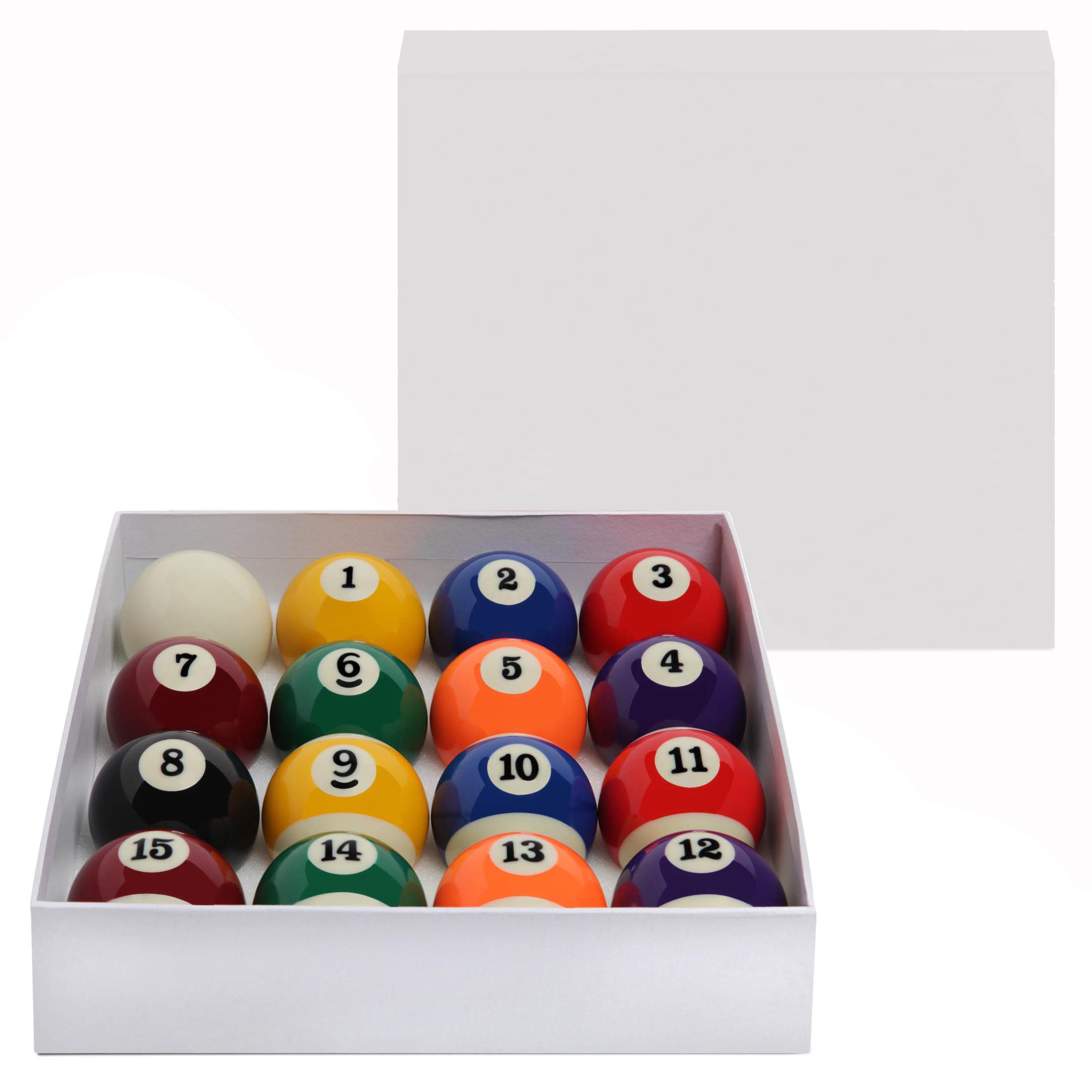 Superbilliards Billiard Pool Ball Deluxe Set 2 ¼” - 57.2 mm