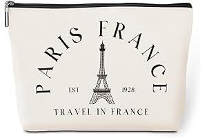 Paris Makeup Bag - Enchanting Travel Companion