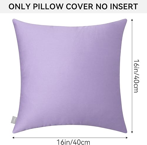 Vista 467 de Thmyo Paquete de 2 fundas de almohada cuadradas decorativas de algodón, fundas de almohada de sublimación en blanco, fundas de cojín blancas