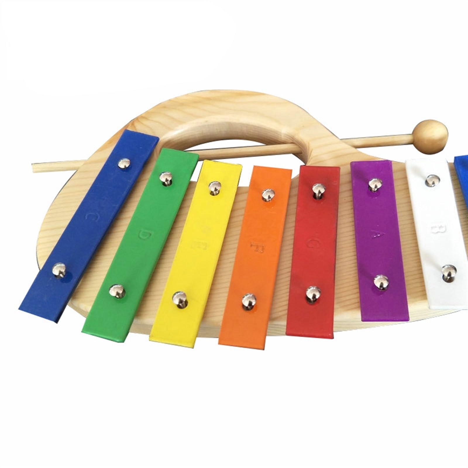 Glockenspiel Eight-Tone Aluminum Plate Color Glockenspiel Xylophone Percussion Instrument