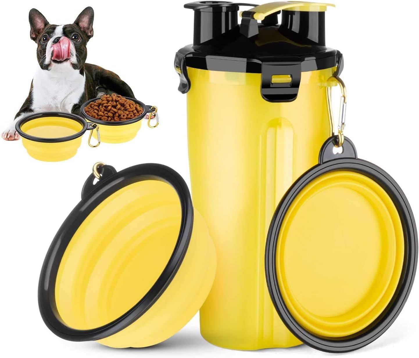 Pet Supplies Dog Water Bottle Dog Bowls for Traveling, Vikano Pet