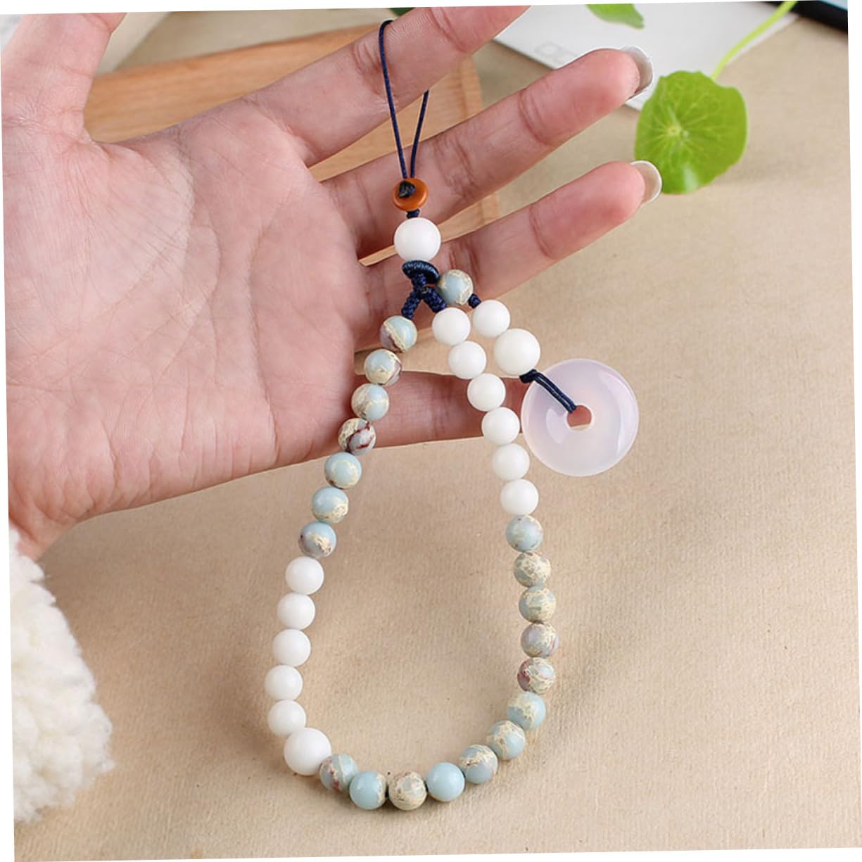DOITOOL cadena de teléfono de estilo chino brazalete pulseira llavero cordón de teléfono móvil de estilo chino billetera correa de teléfono corta correas de teléfono mano