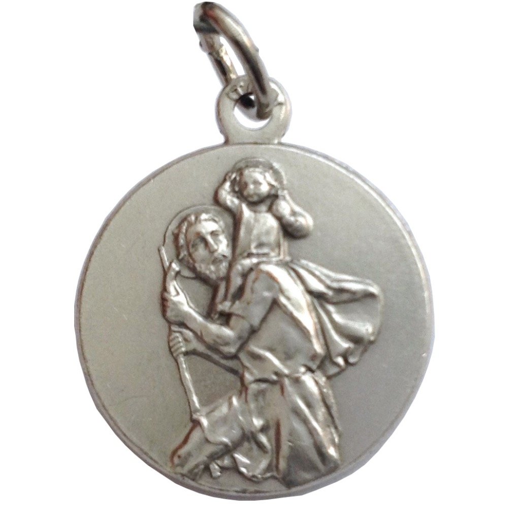 I G JSaint Christopher Medal - The Patron Saint of Drivers