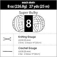 Vista 3 de Hombys Hilo de felpilla gruesa verde salvia para tejer a ganchillo y tejer, hilo grueso y esponjoso súper voluminoso para tejer a mano manta, hilo