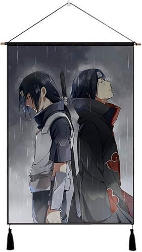 Unroaey Póster colgante de color vibrante de alta calidad arte de pared tapiz de anime con borlas decoración para el hogar dormitorio oficina y