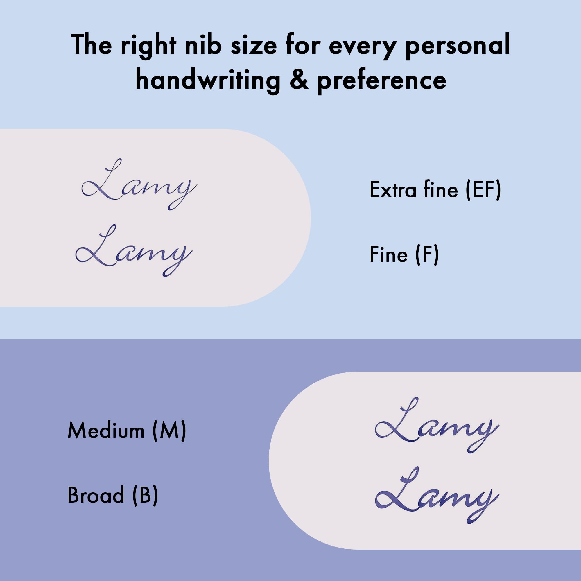 Lamy studio brushed pluma- cuerpo metálico elegante - clip helicoidal, plumín de acero en B - cartucho de tinta T 10 blue incl.
