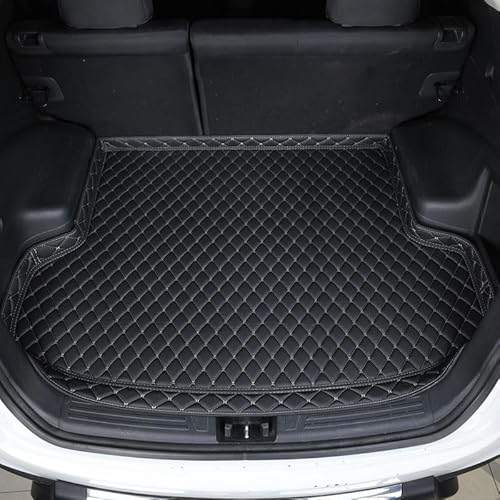 hfzqkj Tapis de Coffre de Voiture, pour Nissan Qashqai J12 e-Power 2022-2024 2025 ImperméableAntidérapant Anti-salissures Tapis de Coffre Coffre Protection Accessoires,C