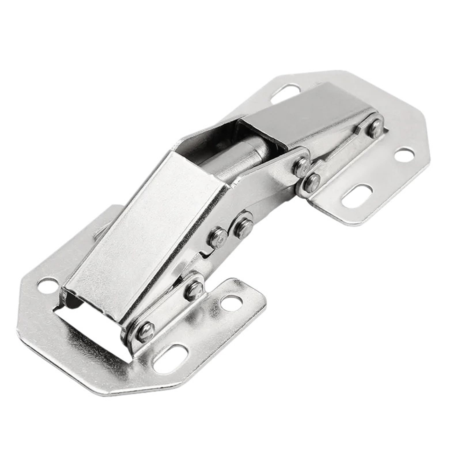 Dclbaigfsy Hinge 1Pcs Steel Cabinet S 90 Degree No-Drilling Cupboard Hydraulic Buffer (Hinge)