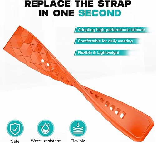 Miniatura 10 de OVERSTEP Compatible con la correa de reloj Fenix 7X, correa de ajuste rápido de 1.024 in para Garmin Fenix 5X, Fenix 5X Plus, Fenix 6X, Fenix 6X Pro