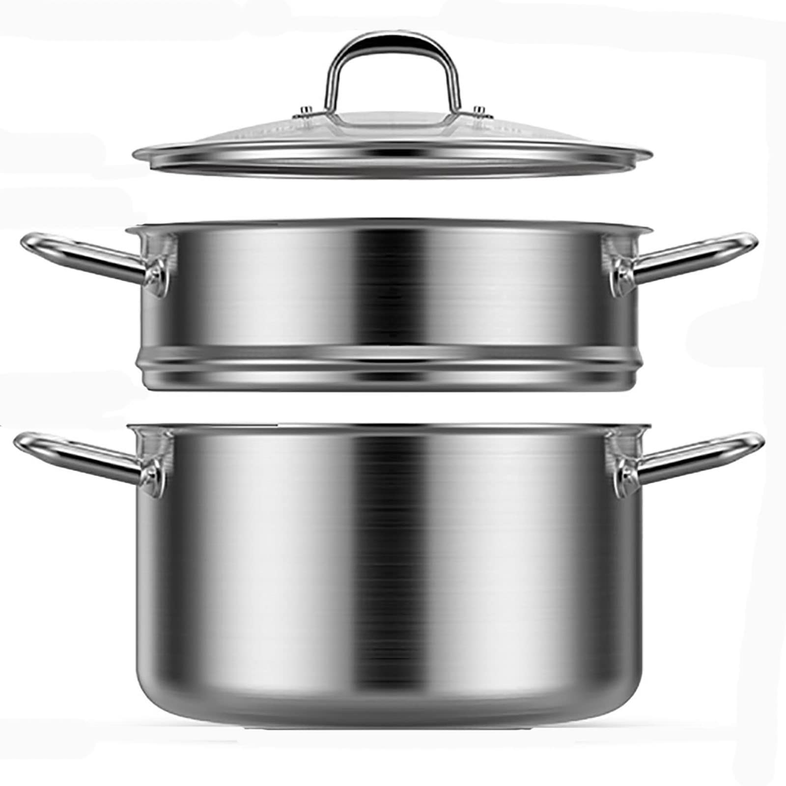 Marmite à vapeur inox 316 faitout induction pour fruits de mer