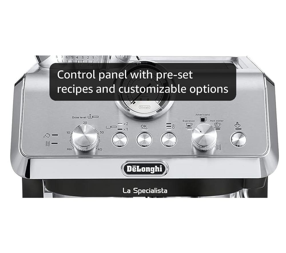 Amazon.com: De'Longhi La Specialista Espresso Machine with Grinder