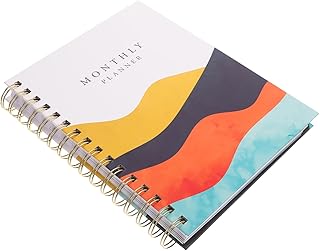 FUNOMOCYA Caderno Infantil Calendário Infantil Caderno De Viagem Para Fazer Checklist Planejador Livro 2023 Agenda Agenda Agenda Acadêmica Caderno Mensal Planejador Diário Caderno Papel