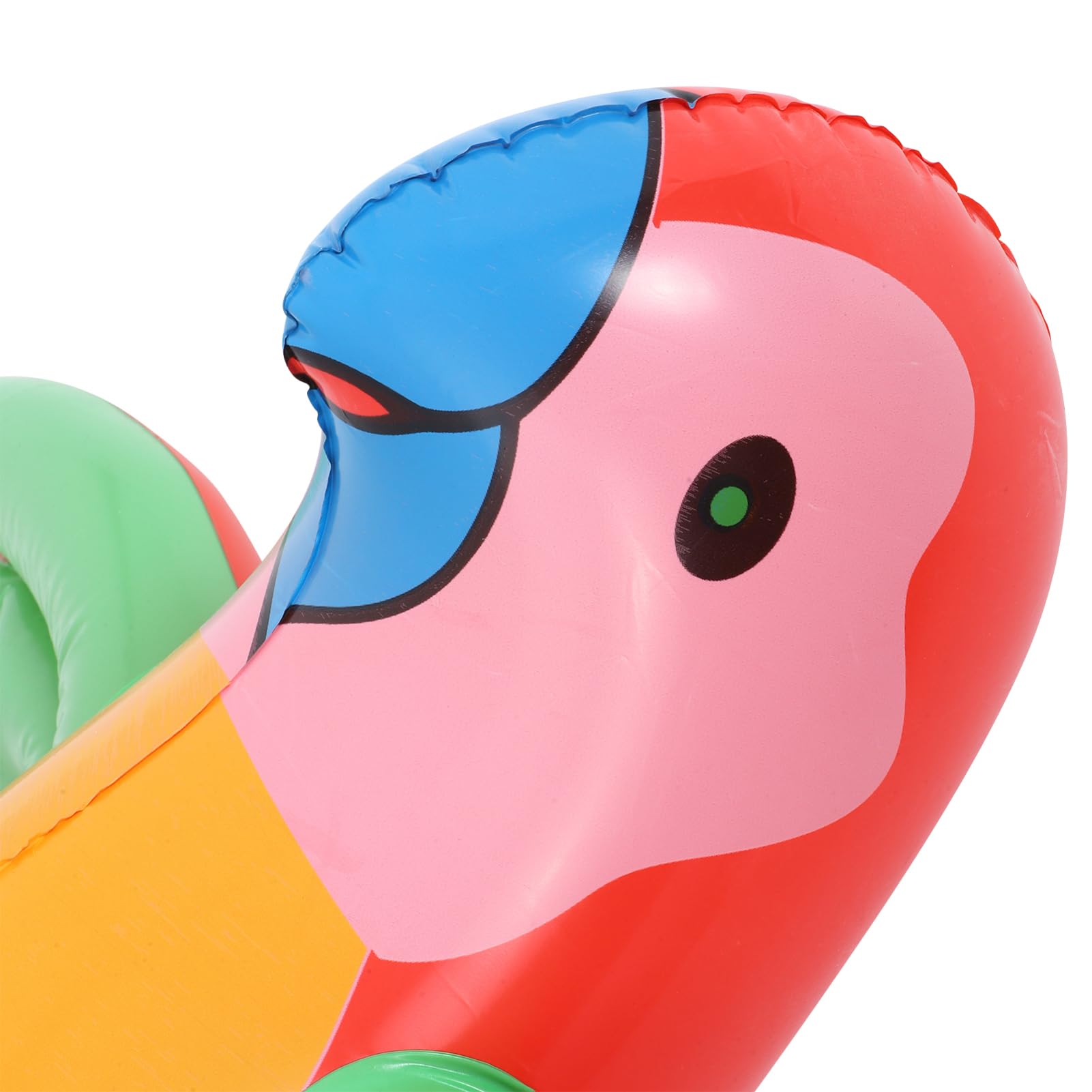 TOYANDONA 2pcs Large Inflatable Parrot Water Balloon Pool Toy Simulated Parrot Decorations