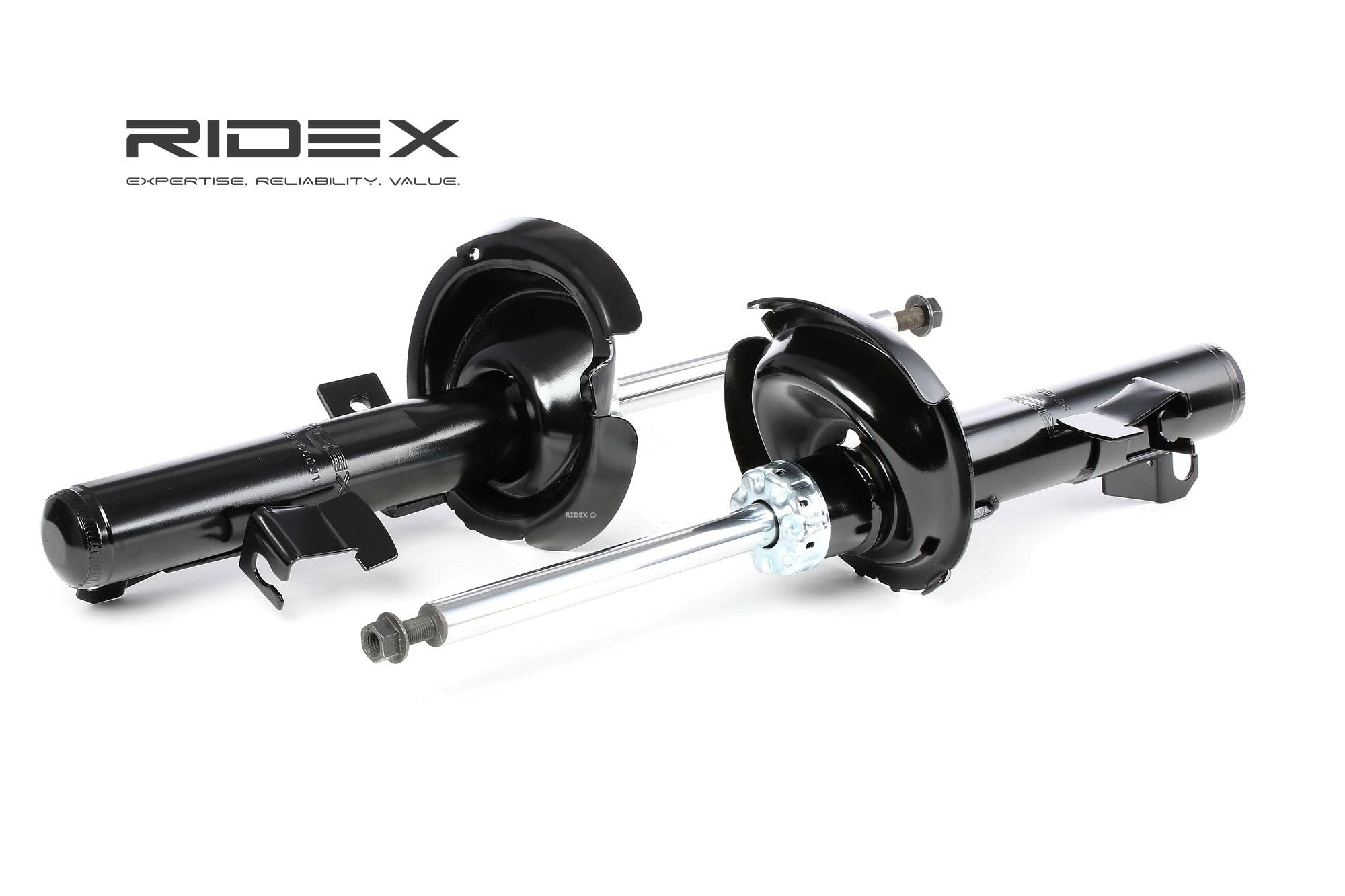 RIDEX 854S1582 2x Amortiguador Delantero Izquierda Delantero Derecha Delantero Compatible con VOLVO V50 545