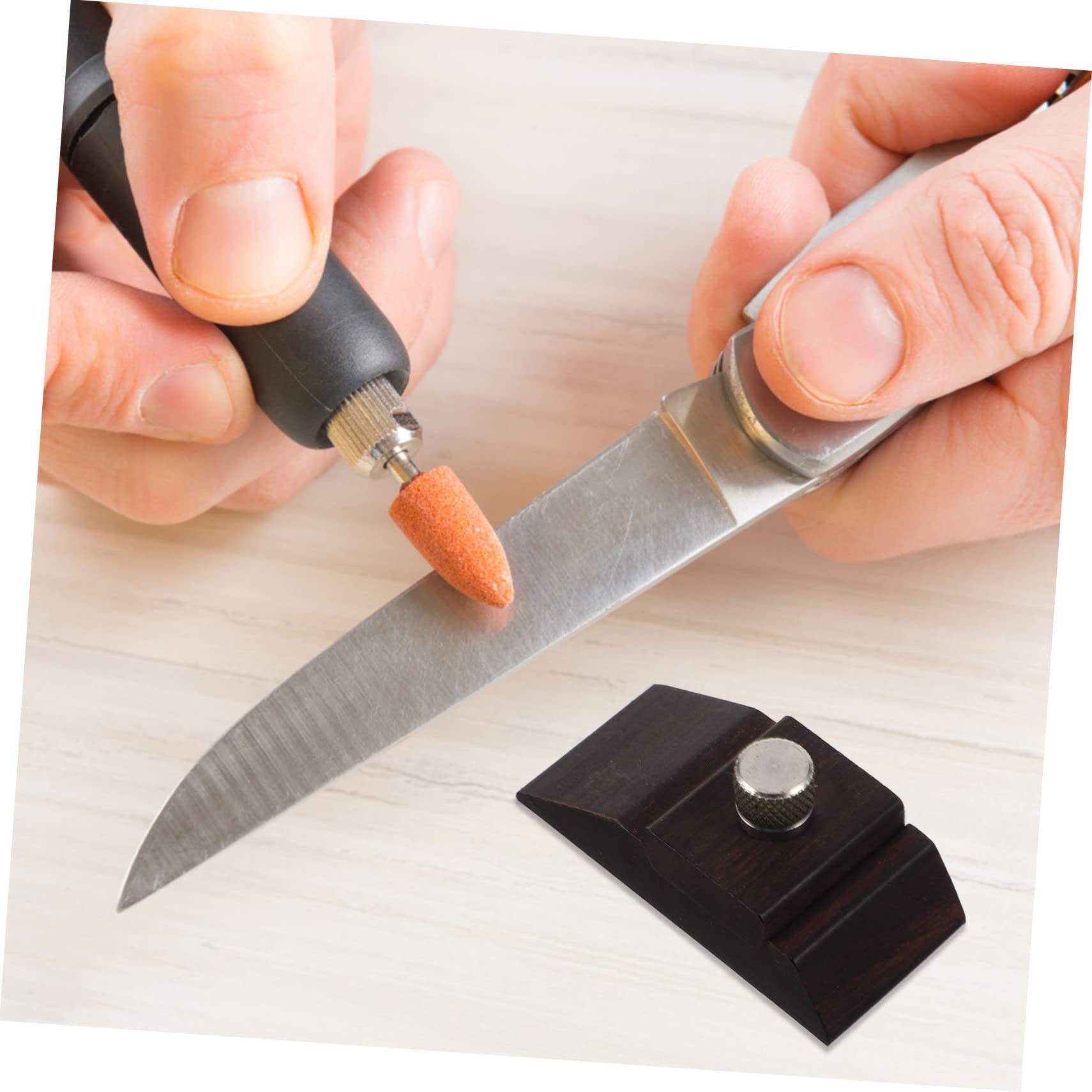 jojofuny 4pezzi Blocco Di Levigatura Manuale Legno Strumento Versatile Per Finitura e Lucidatura Per Lavorazioni Legno e Cartongesso Design Con Vite Per Abrasiva Senza Pieghe