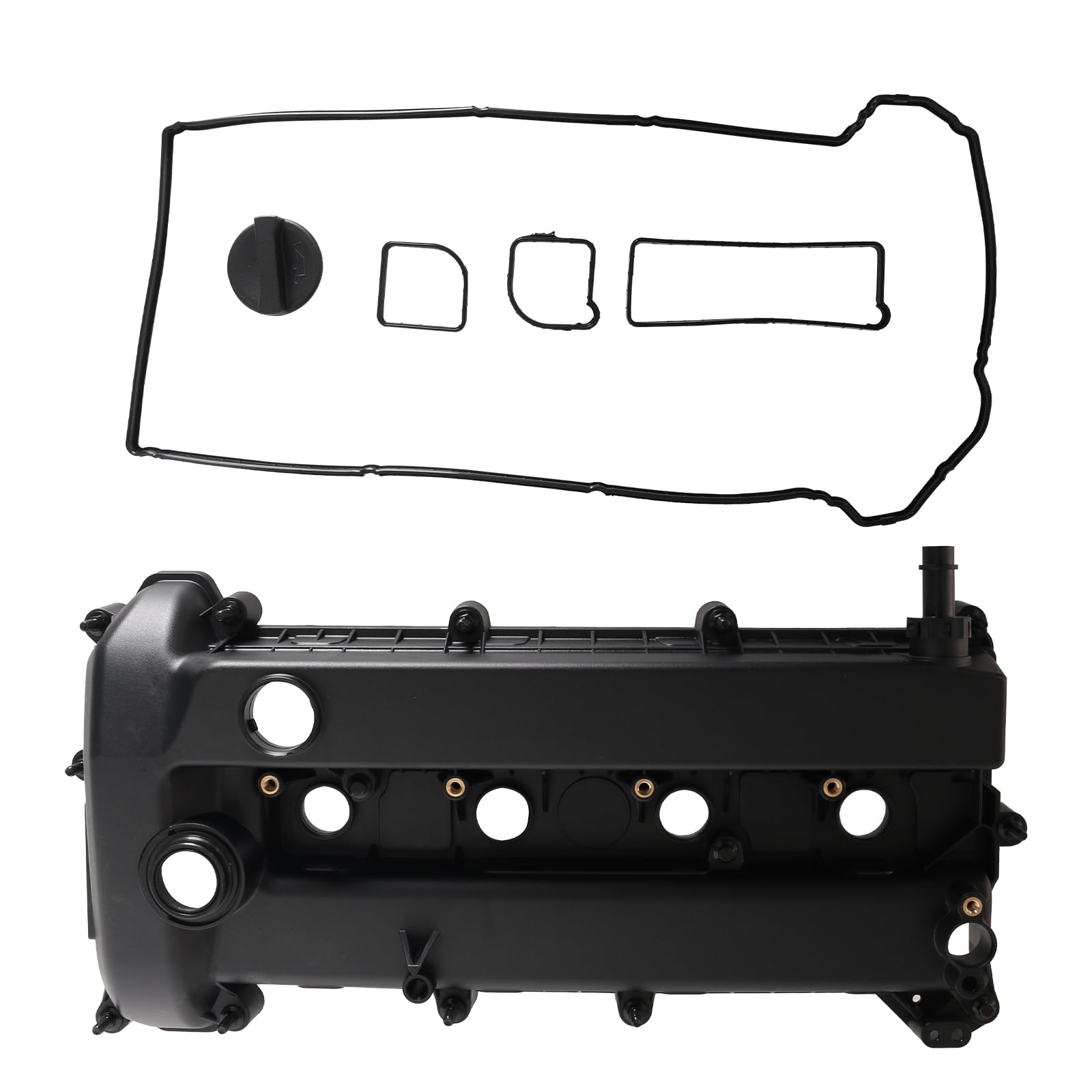 Valve Cover with Gasket Compatible with Mazda 3 2006 2007 2008 2009 2.0L 2.3L OE#L3N5-10-210C L3N5-10-210A L3N5-10-210B