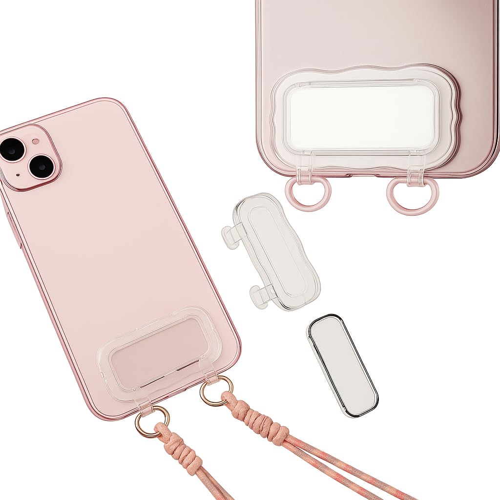 KIDWILL Phone Lanyard Tab, Universal Tether Tab for Smart Phone, Tpu Replacement Patches, Adhesive Phone Tether Tabs, Safety Lanyard Patch Adhesive, Anti-Loss Phone Teether Patch for Hanging-picture-27