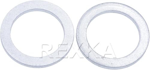 Miniatura 2 de Rexka 30 juntas de tapón de drenaje compatibles con Honda Acura 94109-14000  Compatible con Civic, Accord, CR-VCRV, Pilot, Odyssey y más