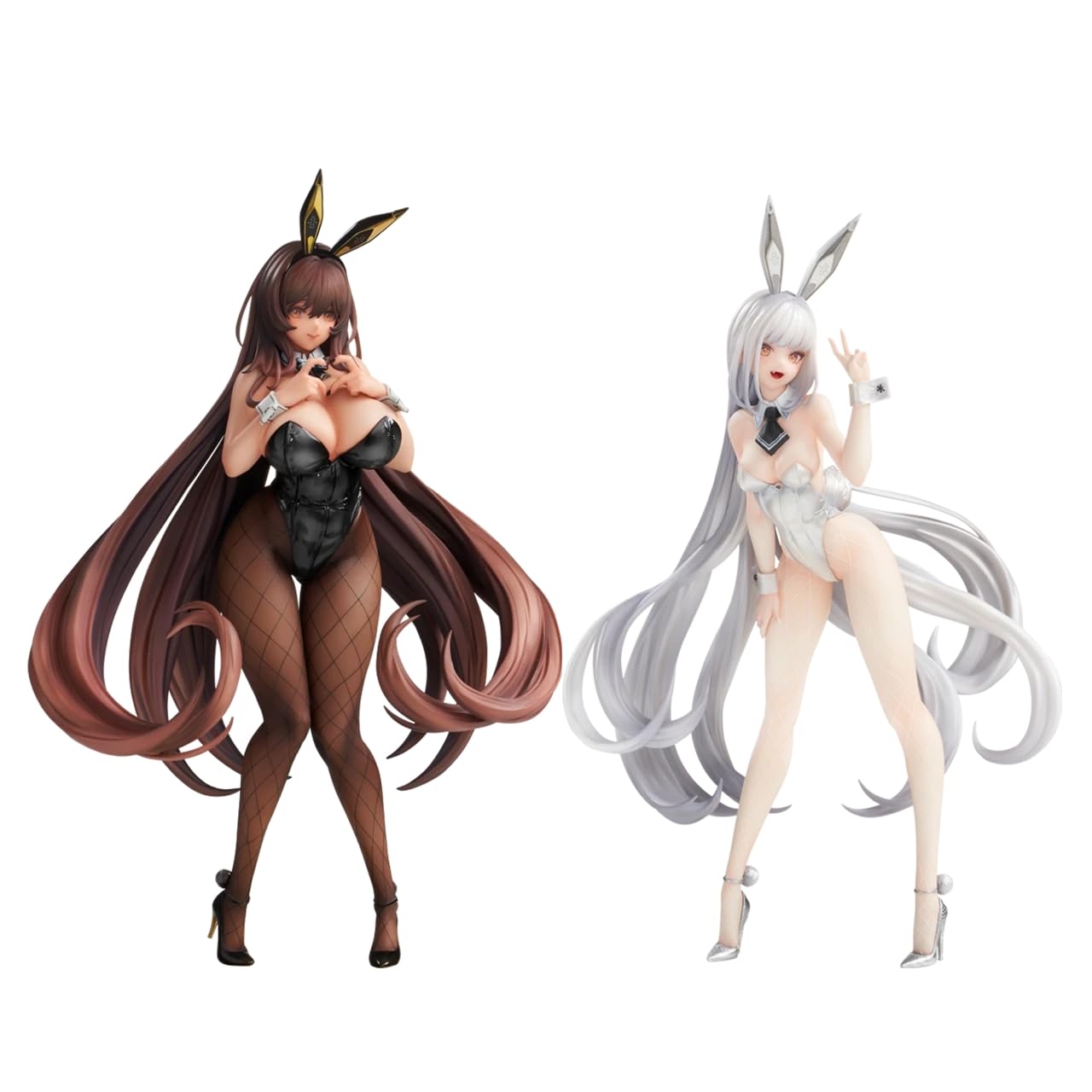 一番くじ 勝利の女神：NIKKE ブラン ノワール フィギュア Amazon | 『勝利の女神：NIKKE』ノワール&ブラン Ver.1/10スケール
