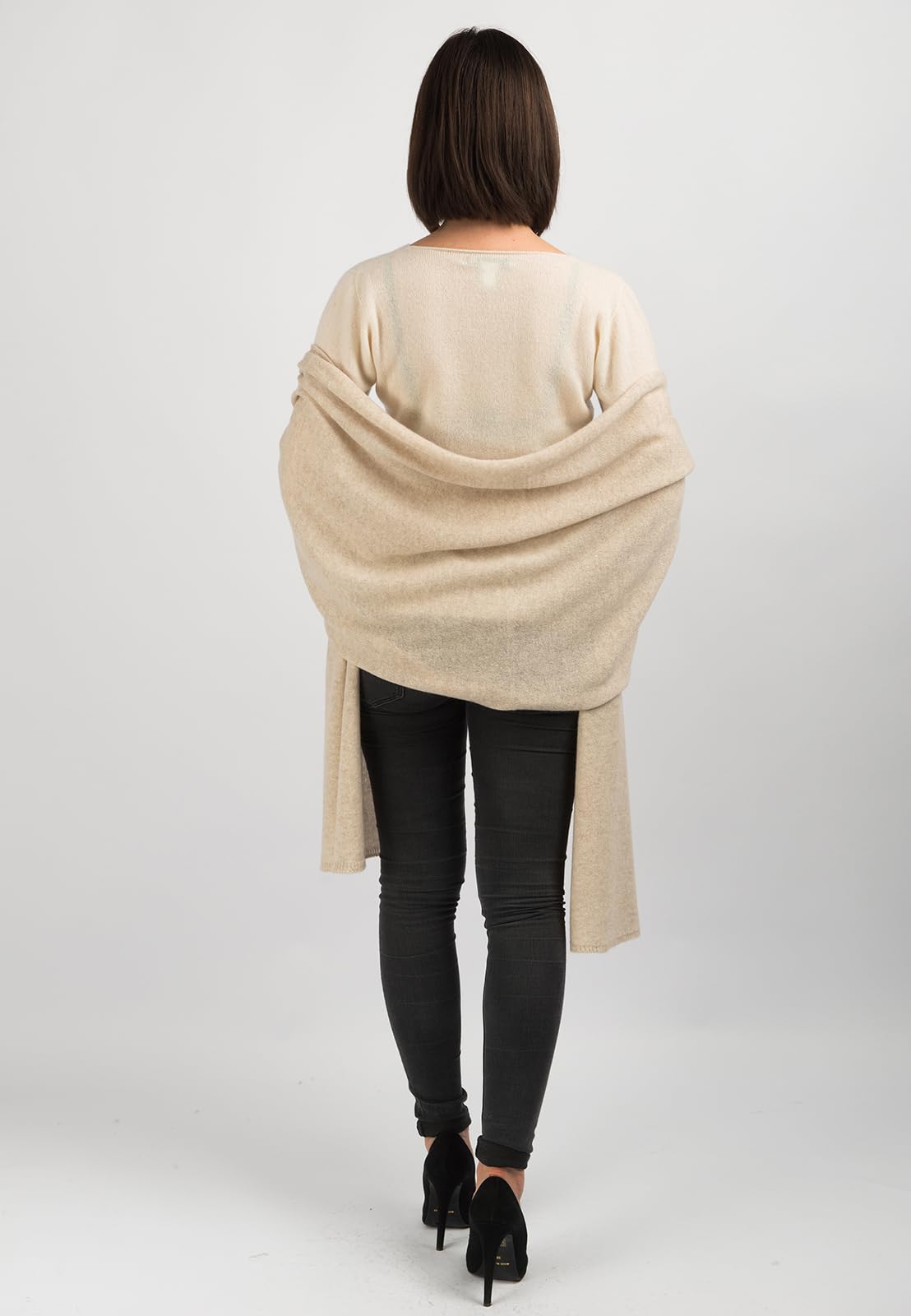 Dalle Piane Cashmere - Estola 100% cachemira. Fabricado en Italia