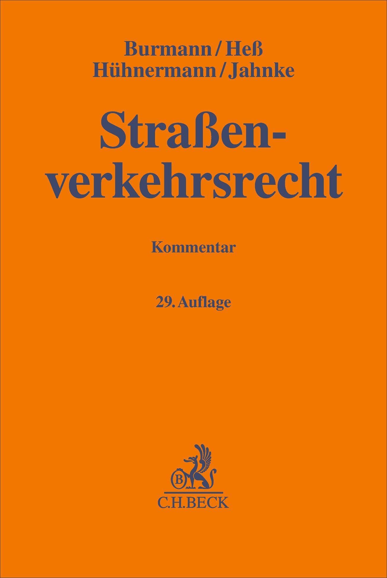 Straßenverkehrsrecht: mit StVO nebst CsgG und eKFV, dem StVG, den wichtigsten Vorschriften der StVZO und der FeV, dem Verkehrsstraf- und ... Kommentar (Gelbe Erläuterungsbücher)