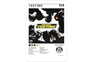 KANCH ASAP Rocky Music Album Cover Canvas Poster for Living Room Decoration