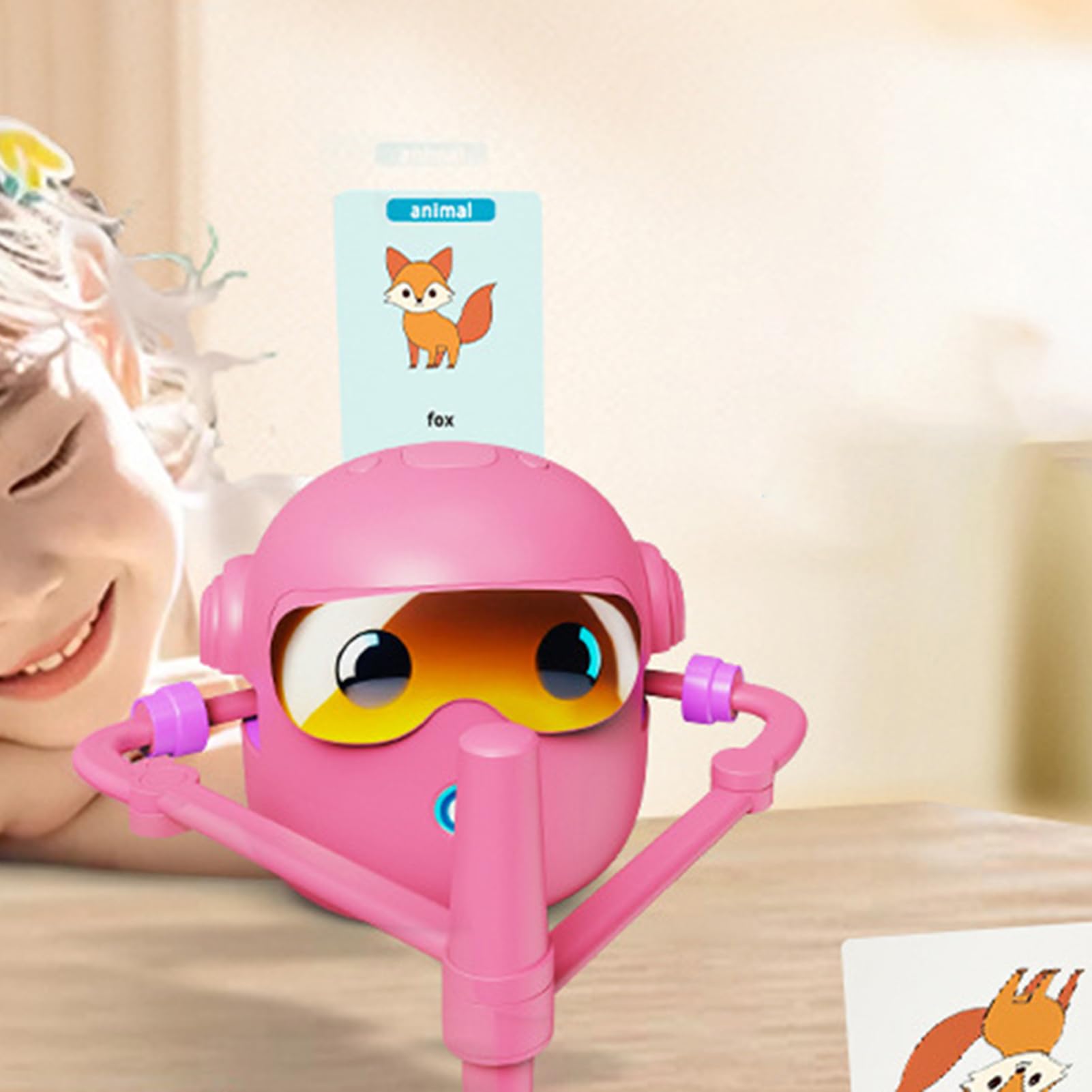 Robot da Disegno per Bambini Giocattolo Educativo Creativo con 100 Carte