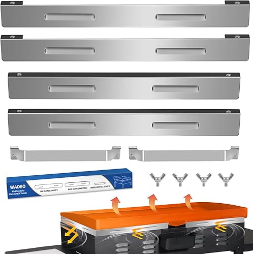 Protectores de viento para parrilla Blackstone de 36 pulgadas, protector magnético de viento, accesorios de parrilla Blackstone de acero inoxidable