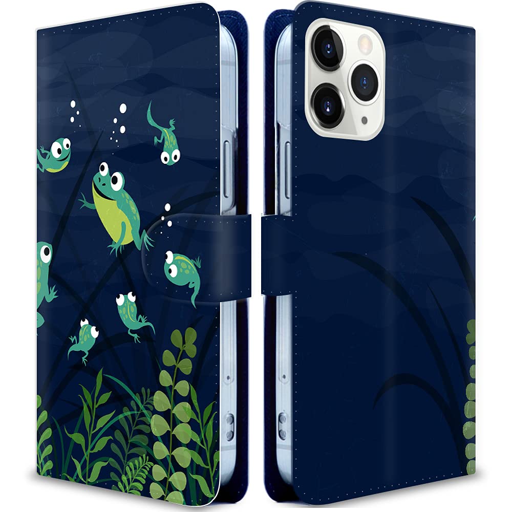 Amazon Co Jp Minisuit Xperia X Compact ケース 手帳型 エクスぺリア X Compact So 02j カバー おしゃれ かわいい 耐衝撃 花柄 人気 純正 カエルの群れ かわいい アニマル ファッション 家電 カメラ