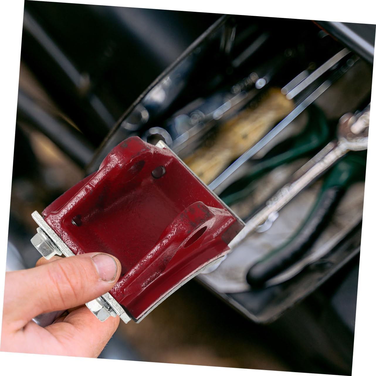 Emergency Brake Shoe Pad for Hydraulic Brake Systems Material Easy Installation Compatible Tower Crane Models Enhanced Stopping Power