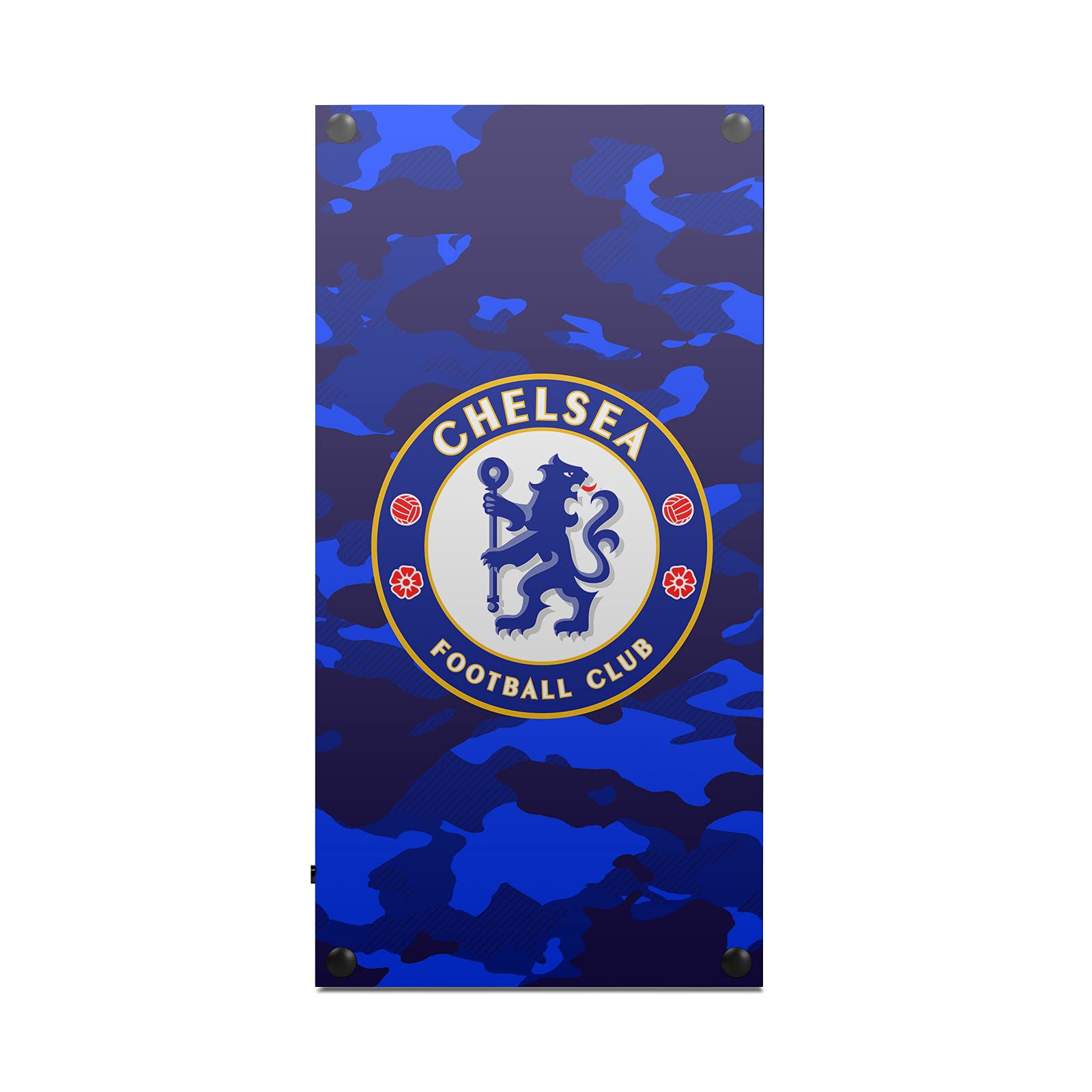 Head Case Designs sous Licence Officielle Chelsea Football Club Camouflage Mixte Logo Vinyle Autocollant De Jeu Peau Autocollant Couverture Compatible avec Xbox Series X Console and Controller Bundle