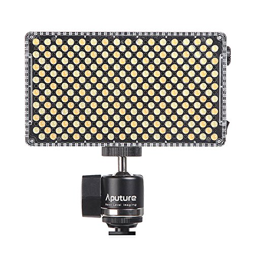 Aputure Amaran Al-F7 On Camera Led Video Light Color Temperature 3200-9500K Cri/Tlci 95+ Led Panel Versatile On-Camera Led Light (Updated Version Of Aputure Al-H198) #TOP1