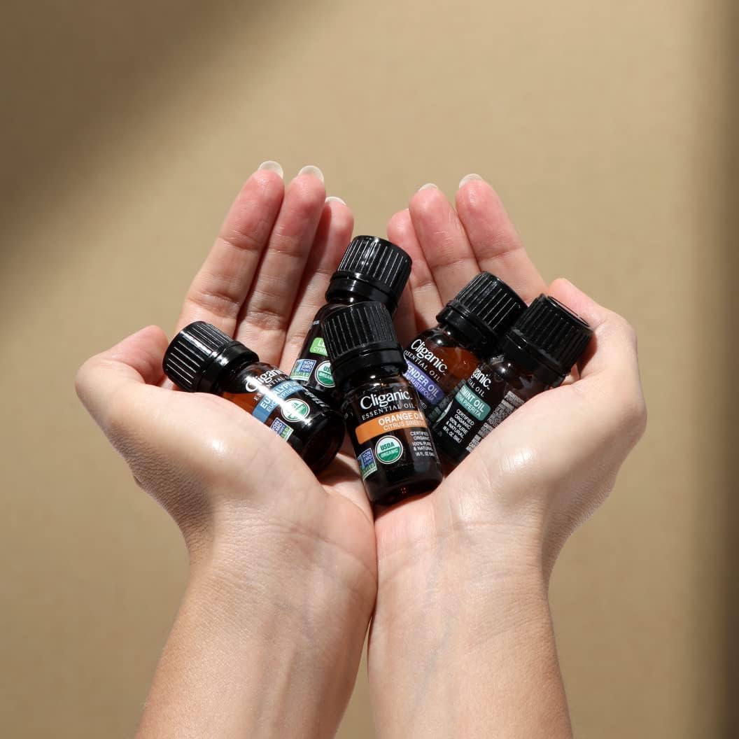 Cliganic USDA Organic Lemon Essential Oil (1oz) - 100% Pure & Natural | Undiluted, for Aromatherapy, Household Cleaning | Non-GMO Verified - Image 5