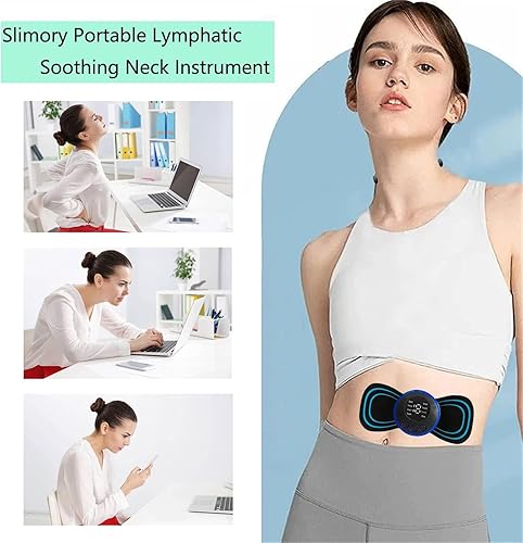 Miniatura 8 de Mas-ager de cuerpo entero, mini cuello y vértebra cervical Mass-ager, alfombrilla portátil para la edad de masa de espalda y hombros, alivio