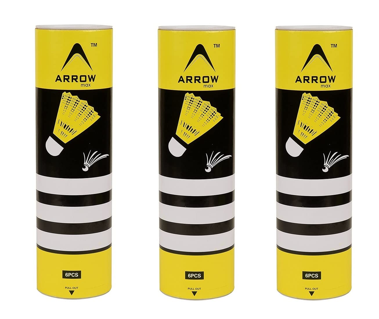 IRIS Badminton Medium Speed Nylon Shuttle Cock (3 Boxes, Pack of 6)-image-26